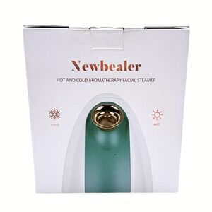 Newbealer Hot & Cold Aromatherapy Facial Steamer 3-in-1 Humidifier Open Box